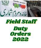 Census 2022 Field Staff Duty Orders