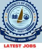 University of Gwadar Jobs advertise